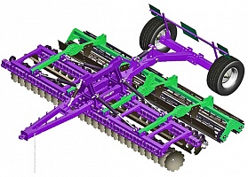 Борона дисковая скоростная Простор-6